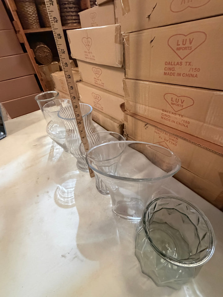 MISC GLASS ASSORTMENT #2 (6PCS)