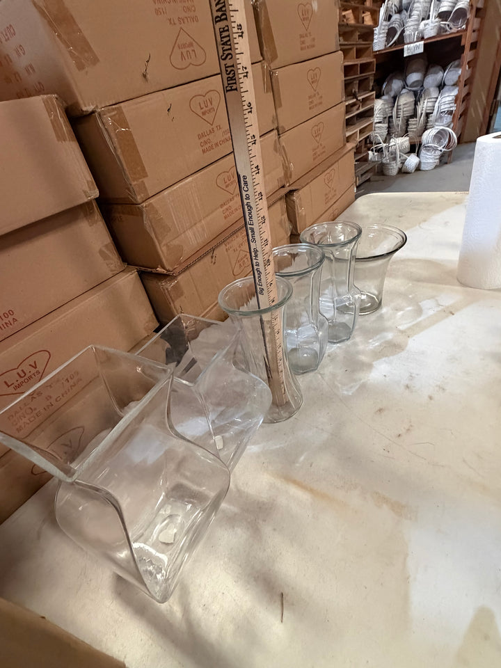 MISC GLASS ASSORTMENT #3 (6 PCS)