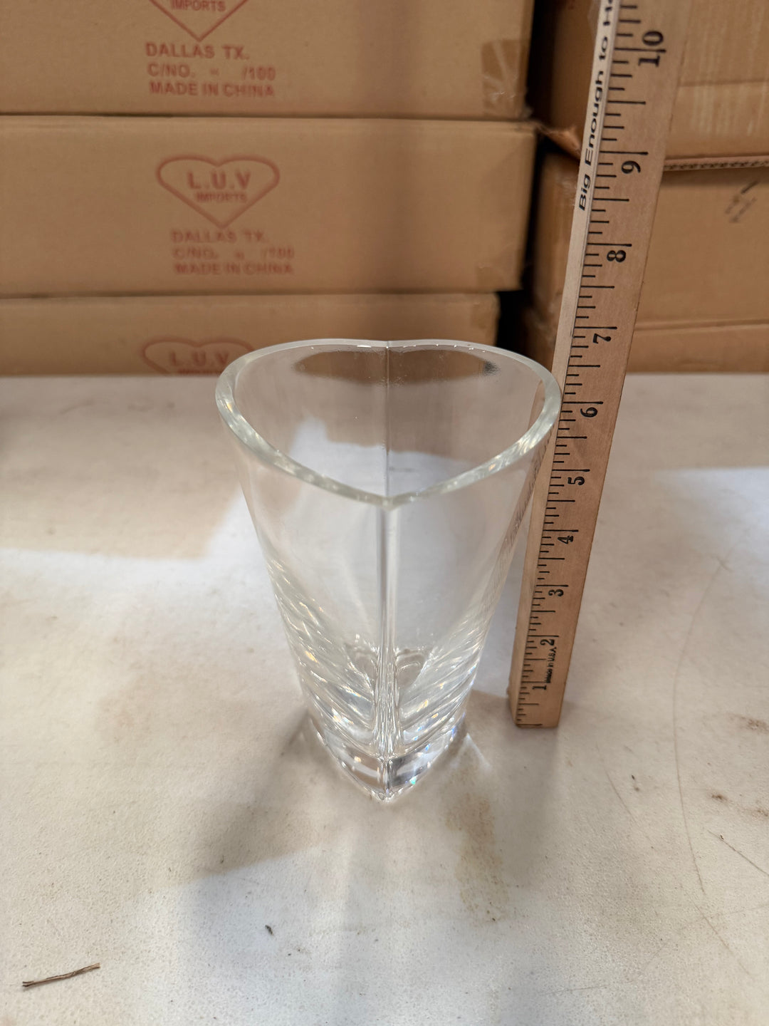 MISC HEART VASE (7PCS)
