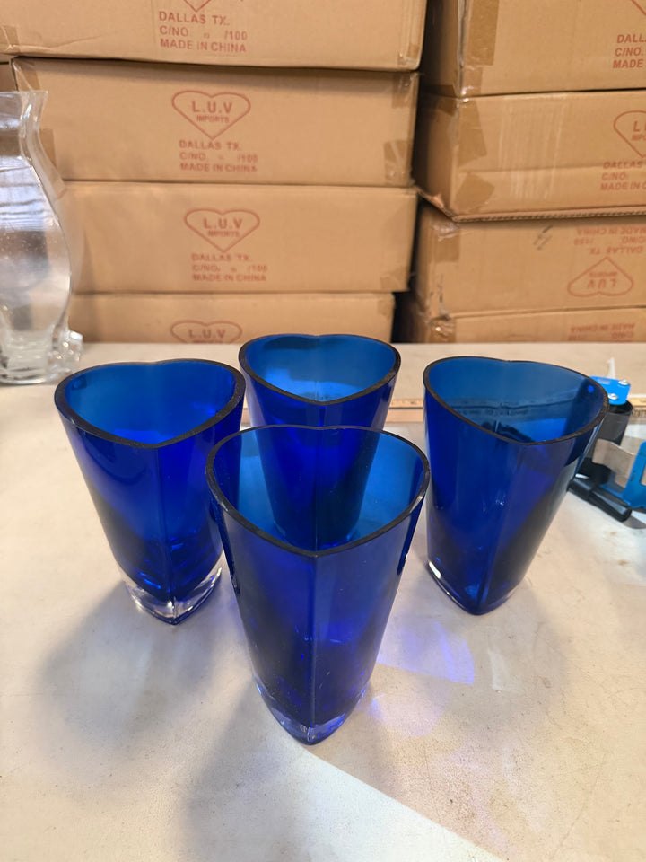 MISC HEART VASE (13PCS)