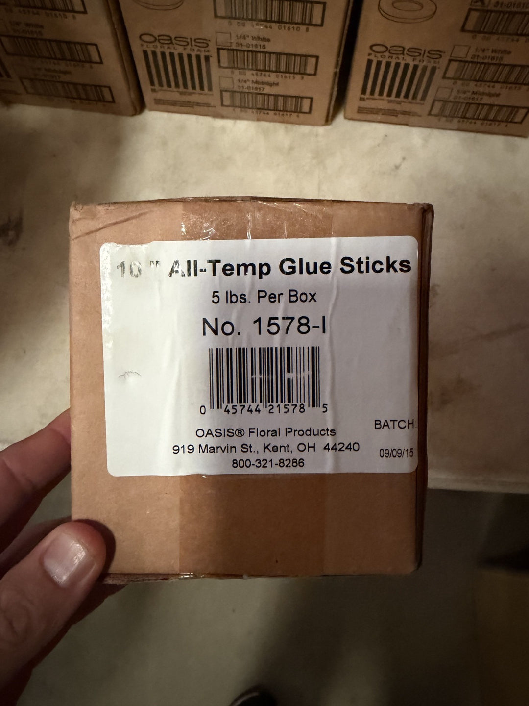 OASIS 10" HIGH TEMP GLUESTICKS (5 POUNDS) Regular price $60.00
